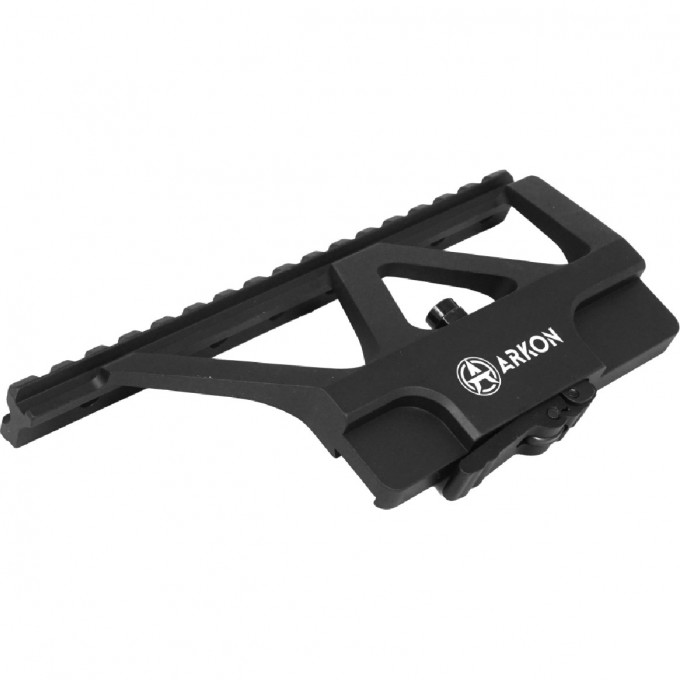 Быстросъемный боковой кронштейн ARKON с планкой weaver на Сайга/АК S001 Быстросъемный боковой кронштейн ARKON с планкой weaver на Сайга/АК S001
