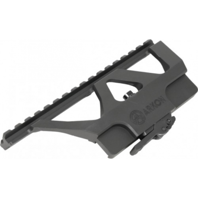 Быстросъемный боковой кронштейн ARKON с планкой weaver на СВД/Тигр S002 Быстросъемный боковой кронштейн ARKON с планкой weaver на СВД/Тигр S002